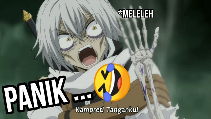 Ketika lu melawan iblis peleleh pakaian ll Jedag Jedug anime ✨