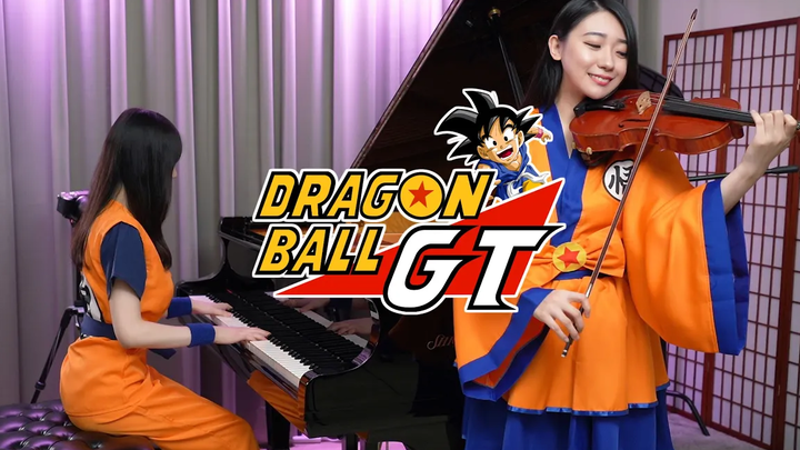 D Dragon Ball GT "Dan Dan Kokoro Hikareteku" เปียโน & Waioin Coerr