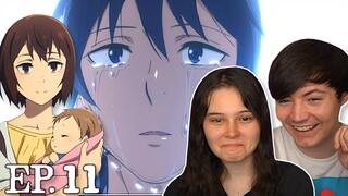 Erased Ep. 11 REACTION!! (Boku dake ga Inai Machi Reaction & Review)