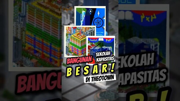 4 Plugin Sekolah Kapasitas Besar di Theotown ! #theotown #theotownindonesia #cit