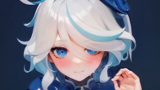 【AI animation】Shy little Fufu❤️