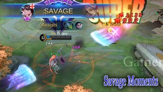 Another Savage moments in Mobile Legends hha