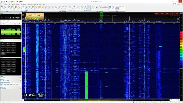 4875 Khz  -US Army MARS network