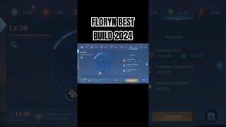 Floryn Best Build 2024 #shorts #mlbb