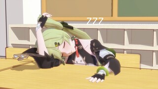 [ Honkai Impact 3] The embarrassment of having numb arms while sleeping in class