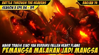 NASIB TRAGIS XIAO YAN DI TELAN FALLEN HEART FLAME - BTTH BAGIAN 14