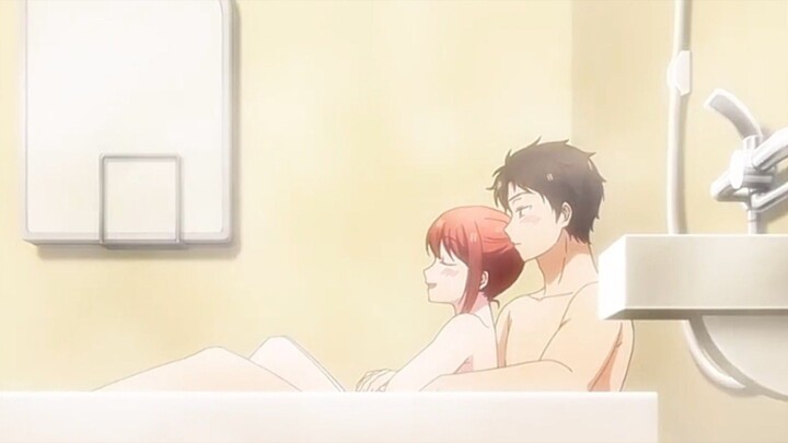 Anime ecchi 18+ no sensor iclik bareng ayang di kamar mandi!!