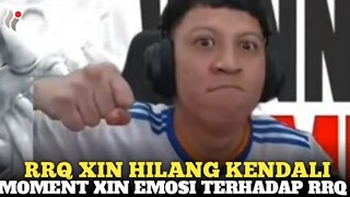 HAMPIR NONJOK KAMERA || Moment Bang XIN Marah dan kecewa Terhadap RRQ MPL ID S13