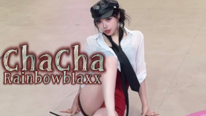 【ChaCha-Rainbow blaxx】Màn nhảy twist hông cực đỉnh với cà vạt của một thành viên dự bị trong sub-uni