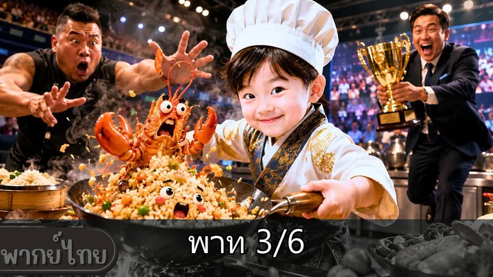 [3/6] เด็กเทพลงครัว!เชฟใหญ่ท้าดวลเปิดศึกยังแพ้หนุ่มน้อย วัตถุดิบธรรมดาในมือกลาย…