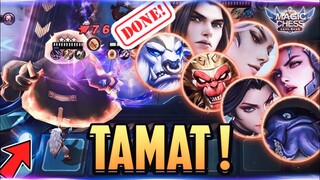 MISI HERO LEGEND MODE TITAN "TAMAT"❗ MAGIC CHESS MOBILE LEGENDS TERBARU