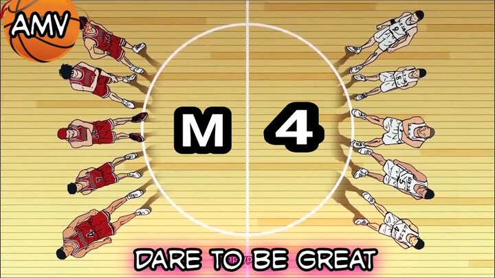 Slam Dunk 🥸 AMV || Dare to be Great 🥸