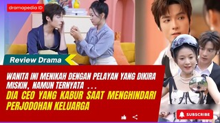 [SUB] Wanita ini menikah dengan pelayan yang dikira miskin, ternyata dia CEO kabur saat dijodohkan.