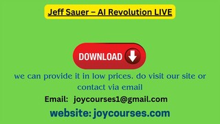 Jeff Sauer – AI Revolution LIVE