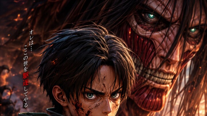 “I am not a king… I am Eren Yeager. 🔥⚔️”