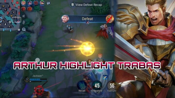 ARTHUR HIGHLIGHT TRABAS