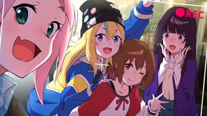 【Subtitle Mandarin-Jepang/ Versi Lengkap OP】Ubur-ubur Malam Tidak Bisa Berenang OP "Irodori" / Kanoe