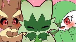 [Pokémon] Mèo lá mới dễ thương