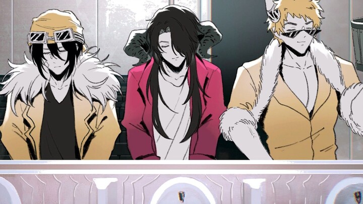 【MBTI】Two yellows and one purple go to the toilet