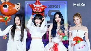تحيات فرق الفتيات على السجادة الحمراء لـ SBS! ive + aespa + itzy + Red Velvet، كل الزوجات جميلات جدً