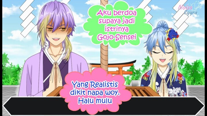 Hatsumode bareng Noiss dan Eggra. Selamat Tahun Baru Semuanya!