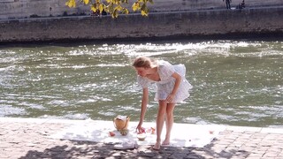 كل لقطة جميلة لدرجة أنني لا أطيق حذفها | فستان فرنسي | التقطتُ صورًا للجميلات في باريس