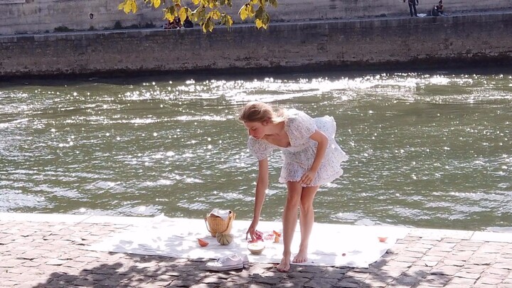 每一帧都美到不舍得删| 法式连衣裙 | 我在巴黎拍美人