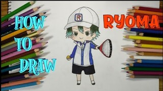 HOW TO DRAW RYOMA ECHIZEN | PRINCE OF TENNIS CHIBI