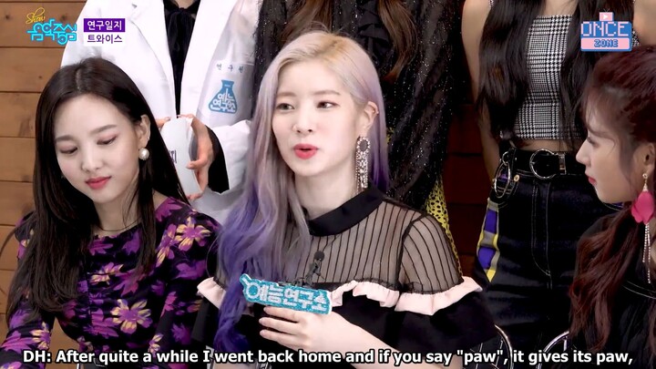 [ENG SUB] 181117 Show Music Core Research Journal with TWICE - OnceZone