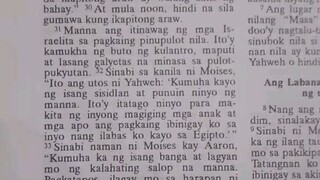 Pang Araw Araw na Talata.               Exodus 16:31-36
