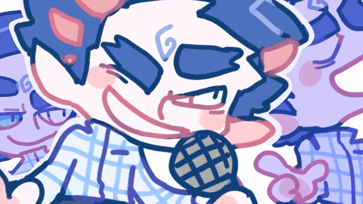 [OC/Short animation] Pseudo FNF·Mr. Xiao Qi singing and dancing