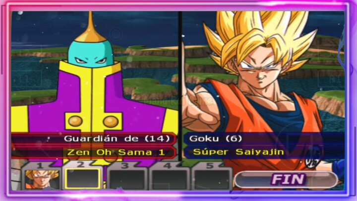 Guardian Zeno 1 VS Goku Super Saiyajin - DB MOD ANDROID GAMEPLAY
