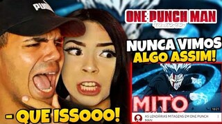 React • AS LENDÁRIAS MITAGENS EM ONE PUNCH MAN | Killua | SAITAMA E SEU SOCO SURREAL! 👊😱