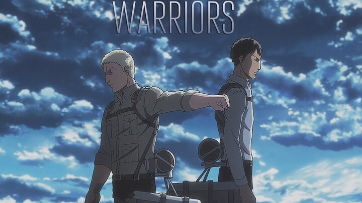 「进击的巨人」油管大神Zurik 23M 莱纳&贝尔托特 || Warriors