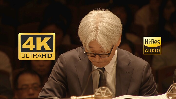 "4K60p·Hi-Res" "Selamat Natal Tuan Lawrence" karya Ryuichi Sakamoto mengucapkan Selamat Natal kepada