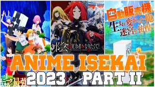 REKOMENDASI ANIME ISEKAI 2023 - PART 02