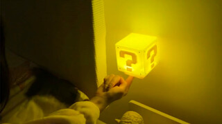 谁能拒绝自带音效的马里奥小夜灯啊！泰裤辣～