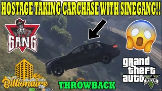 HOSTAGE TAKING CARCHASE WITH SINEGANG! l BILLIONAIRE CITY