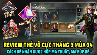 Cách Nhận HỘP MA THUẬT, MA BÚP BÊ, BOM KEO MTP | Review Thẻ Vô Cực Tháng 3 TVC Mùa Sau | Lee Gaming