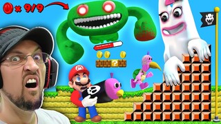 Garten of BanBan 2 Super Mario Mod! SECRET Banbaleena Army & BOSS Jumbo Josh (FGTeeV ITMWR)