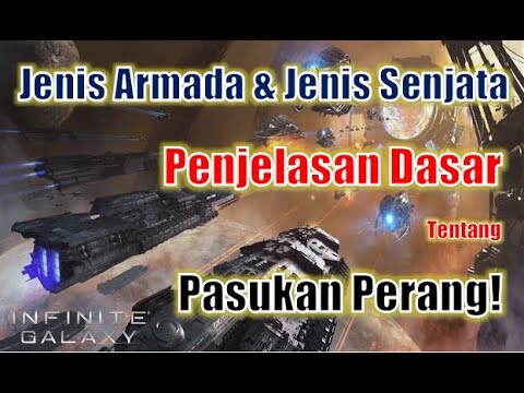 Fleet, Jenis Armada & Jenis Senjata! Penjelasan Dasar Fitur Pasukan Perang Infinite Galaxy Indonesia