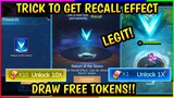 TRICK! HOW TO GET RECALL "RETURN OF THE STORM" USE FREE TOKENS | Brewing Storm Event - MLBB