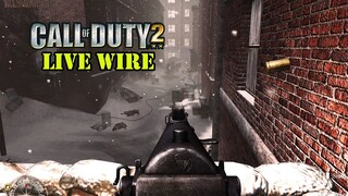 4K Call of Duty 2 (2005) - Repairing the Wire - Nostalgia Games