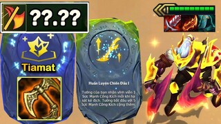 +DAME VÔ HẠN VỚI OLAF " TIAMAT + HUẤN LUYỆN CHIẾN ĐẤU" CHƠI LÀ TOP 1