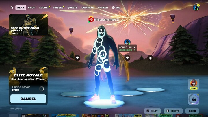 fortnight gameplay