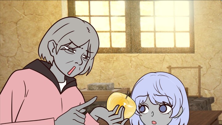 Grandma told Xiaoling not to eat apples. It was not until she was 20 years old that she was finally 