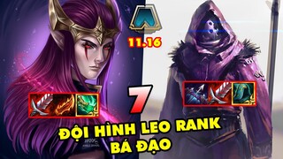 TOP 7 đội hình MẠNH NHẤT để leo rank trong Đấu Trường Chân Lý phiên bản 11.16 | ĐTCL 5.5