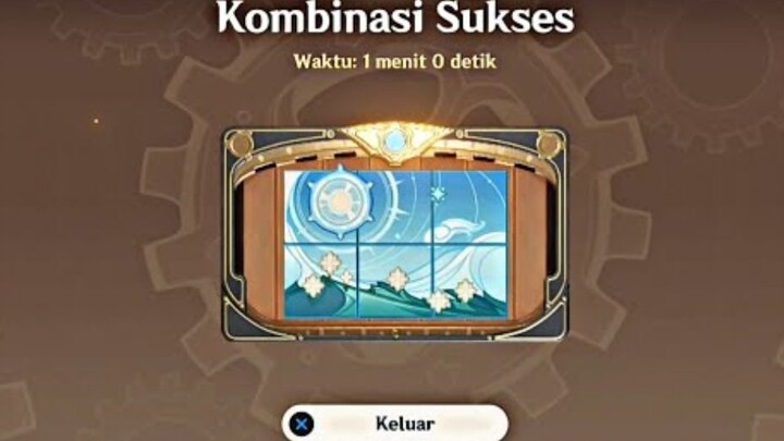 SUSUN KEMBALI LUKISAN MEKANIK ABADI SENTUHAN AKHIR GENSHIN IMPACK