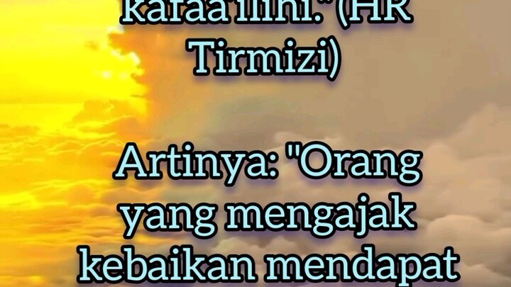 hadis rasullulah