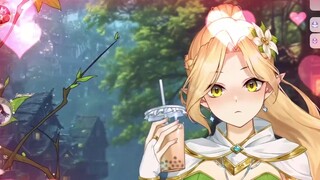 The main bag looks really good when she doesn’t speak, she looks like a beautiful girl!